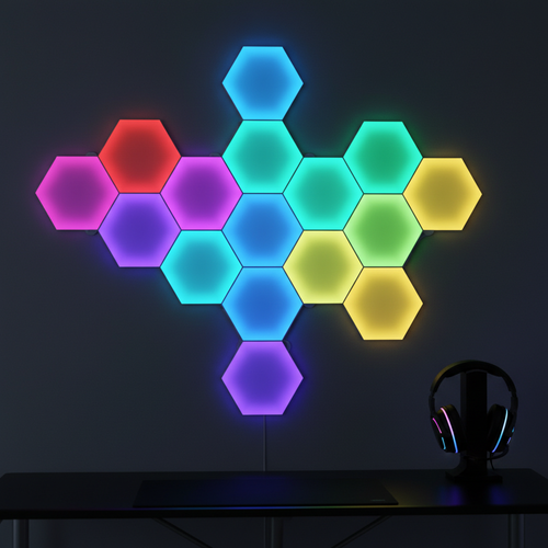 Hexagon Panel LED Lights