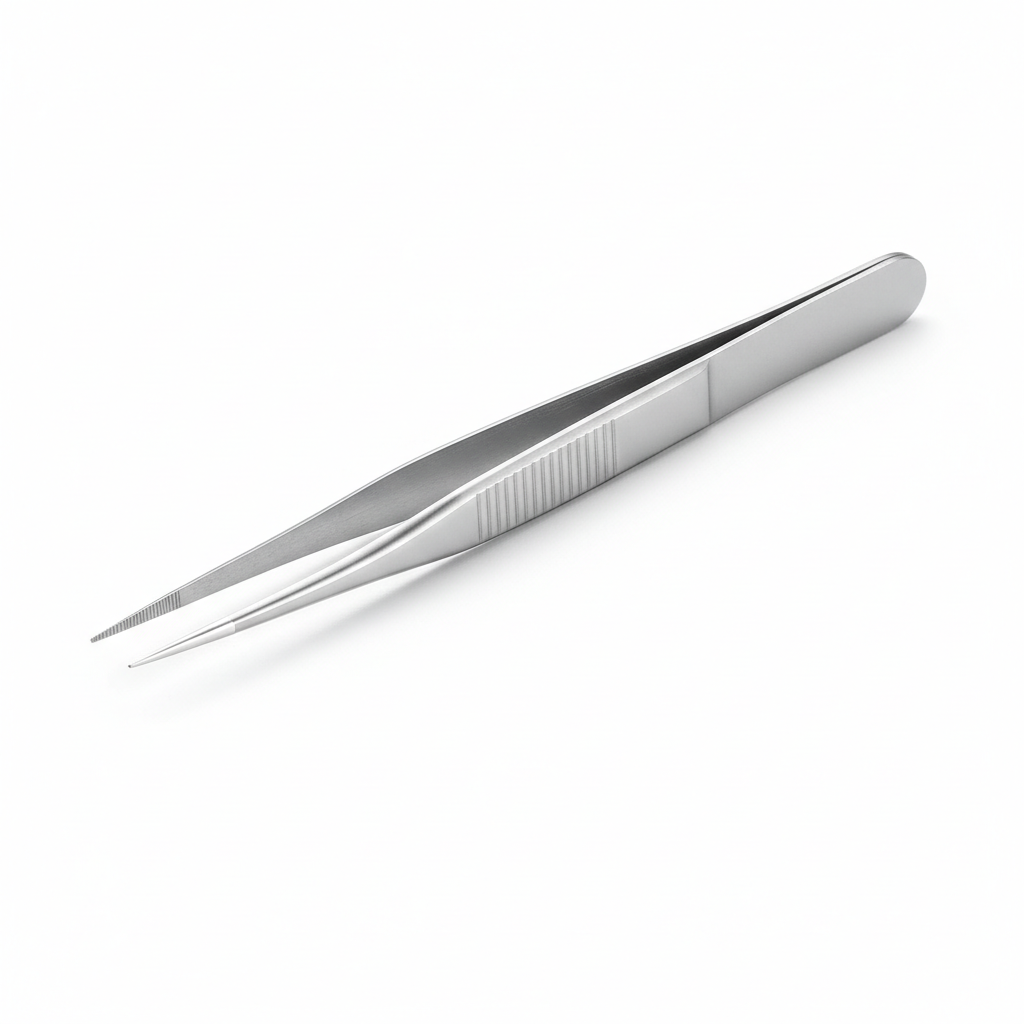 Precision Stainless Steel Tweezers Set